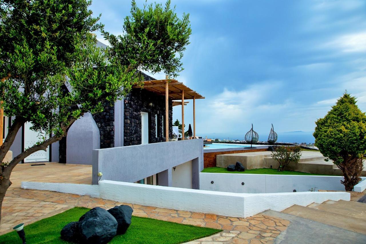 A&V Sea View Villa Fira  Bagian luar foto
