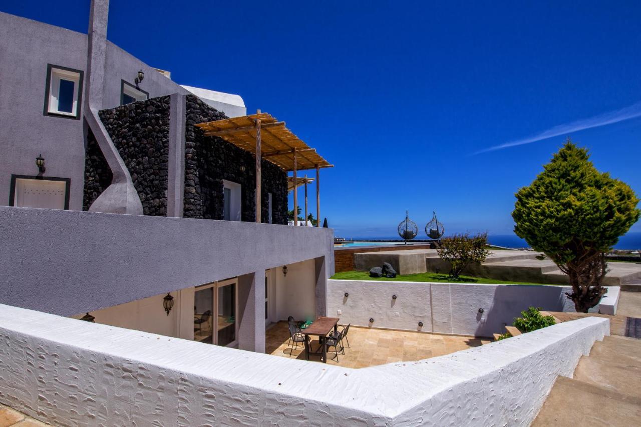 A&V Sea View Villa Fira  Bagian luar foto