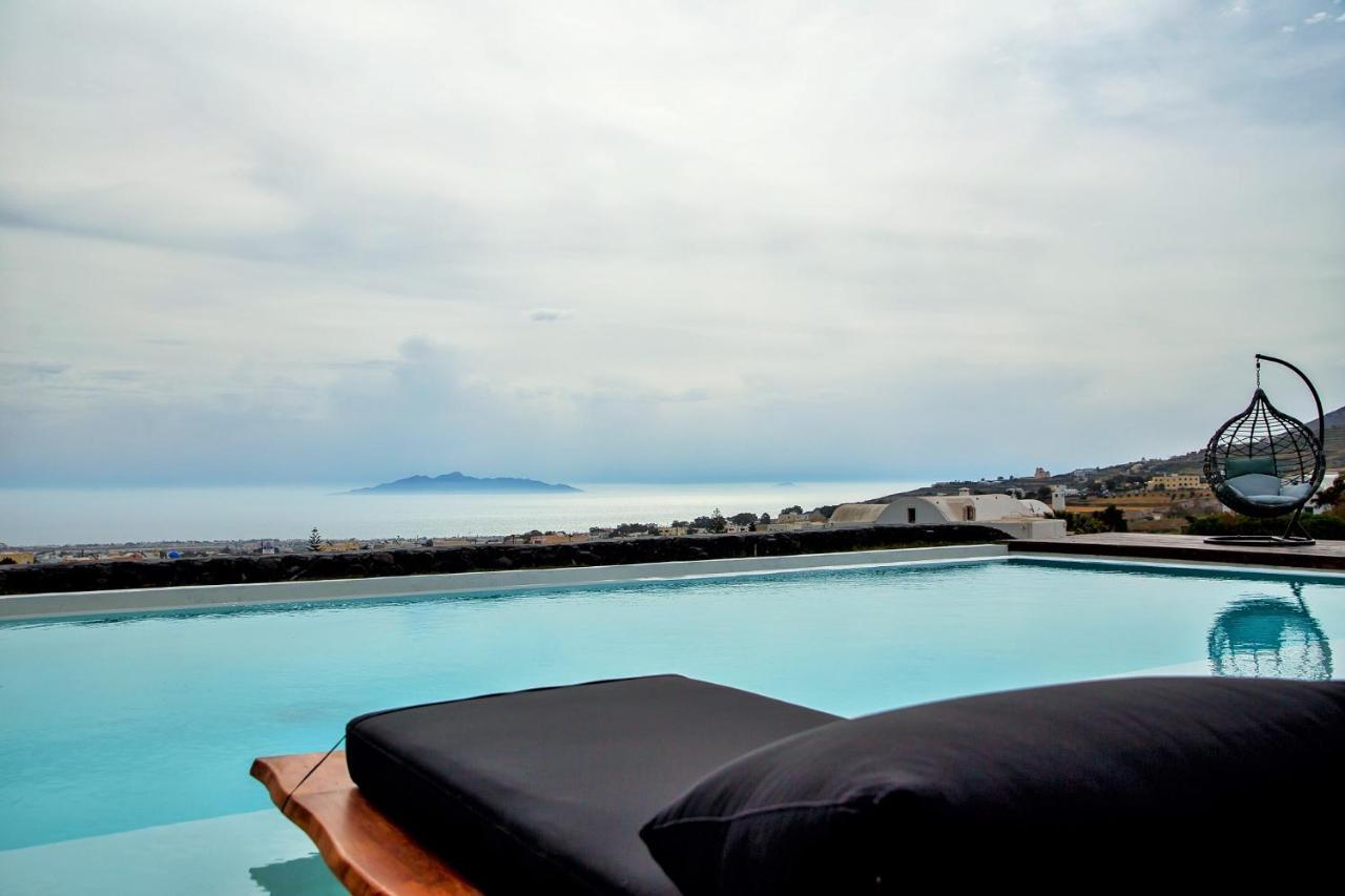A&V Sea View Villa Fira  Bagian luar foto