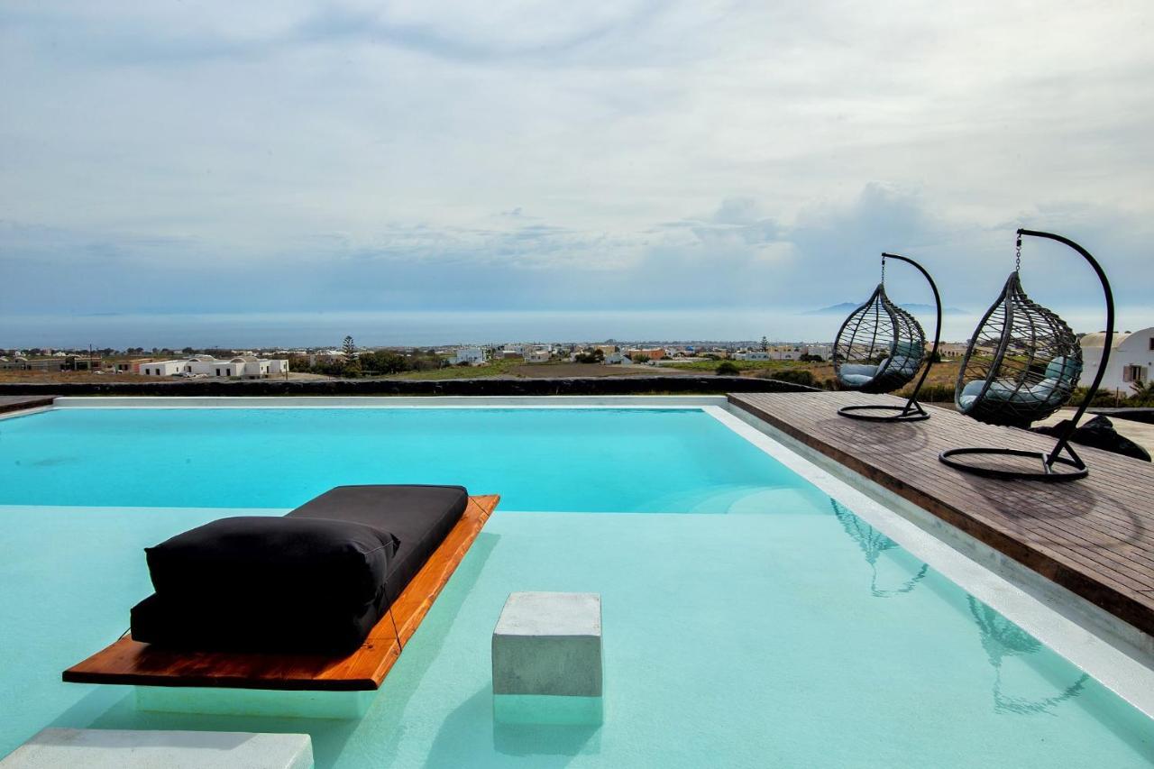 A&V Sea View Villa Fira  Bagian luar foto