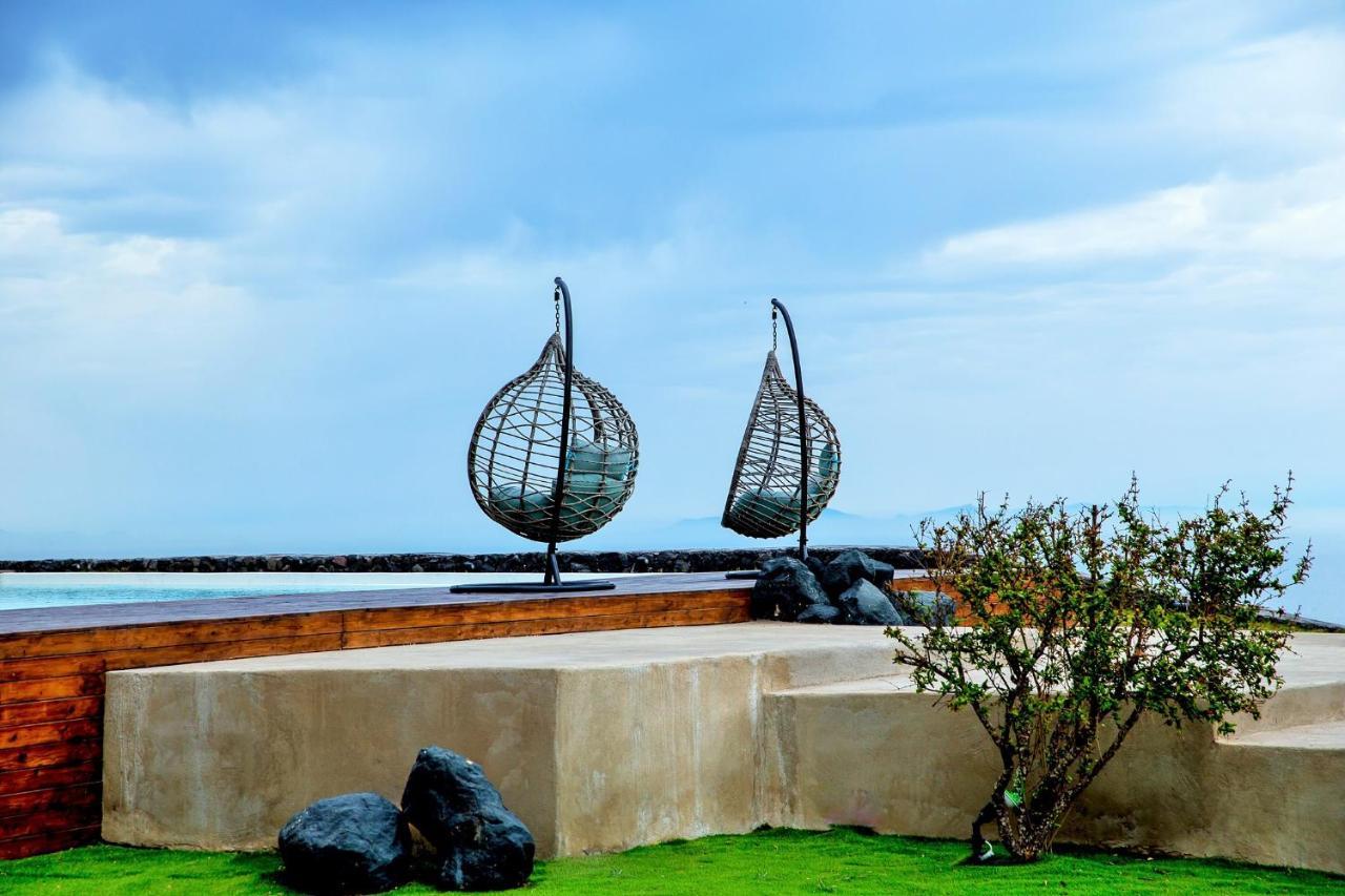 A&V Sea View Villa Fira  Bagian luar foto