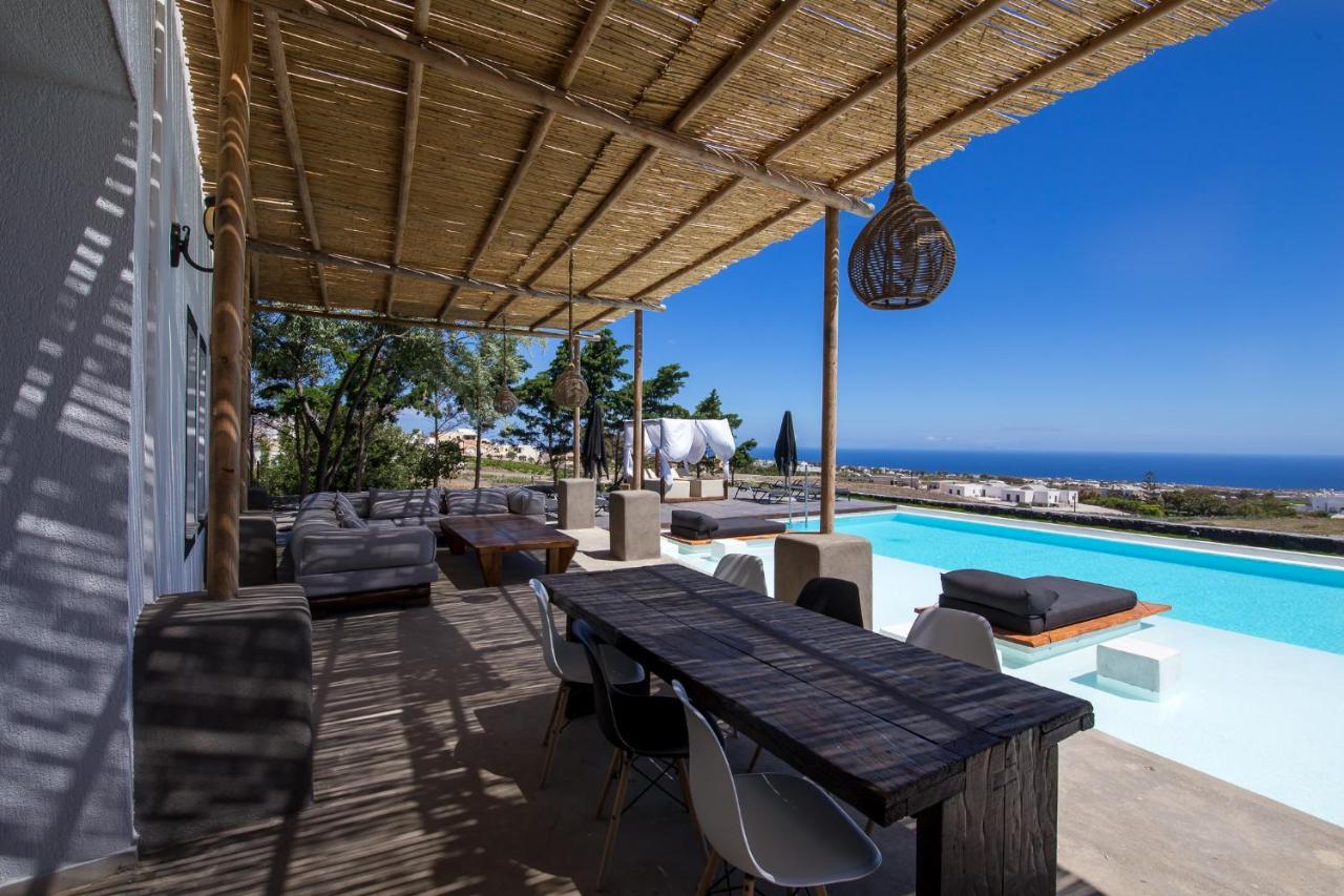 A&V Sea View Villa Fira  Bagian luar foto