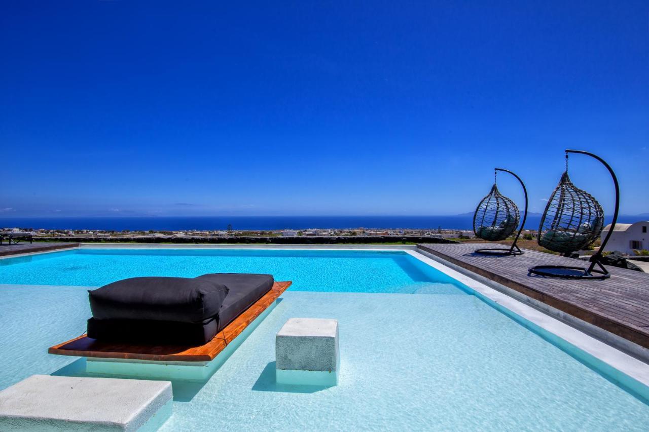 A&V Sea View Villa Fira  Bagian luar foto
